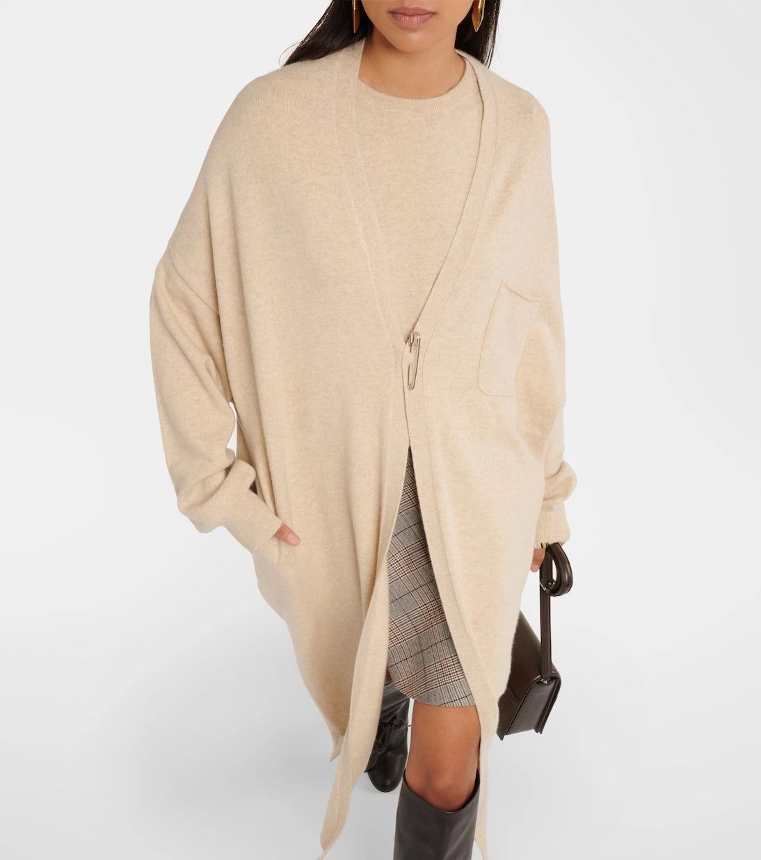 Extreme Cashmere - Koto oversized cashmere-blend cardigan
