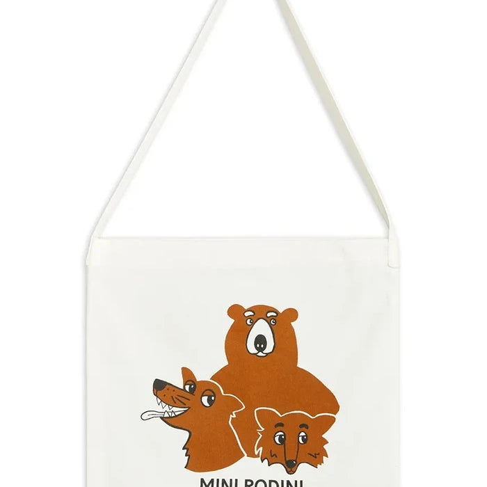 Детска памучна чанта Mini Rodini Camp Rodini