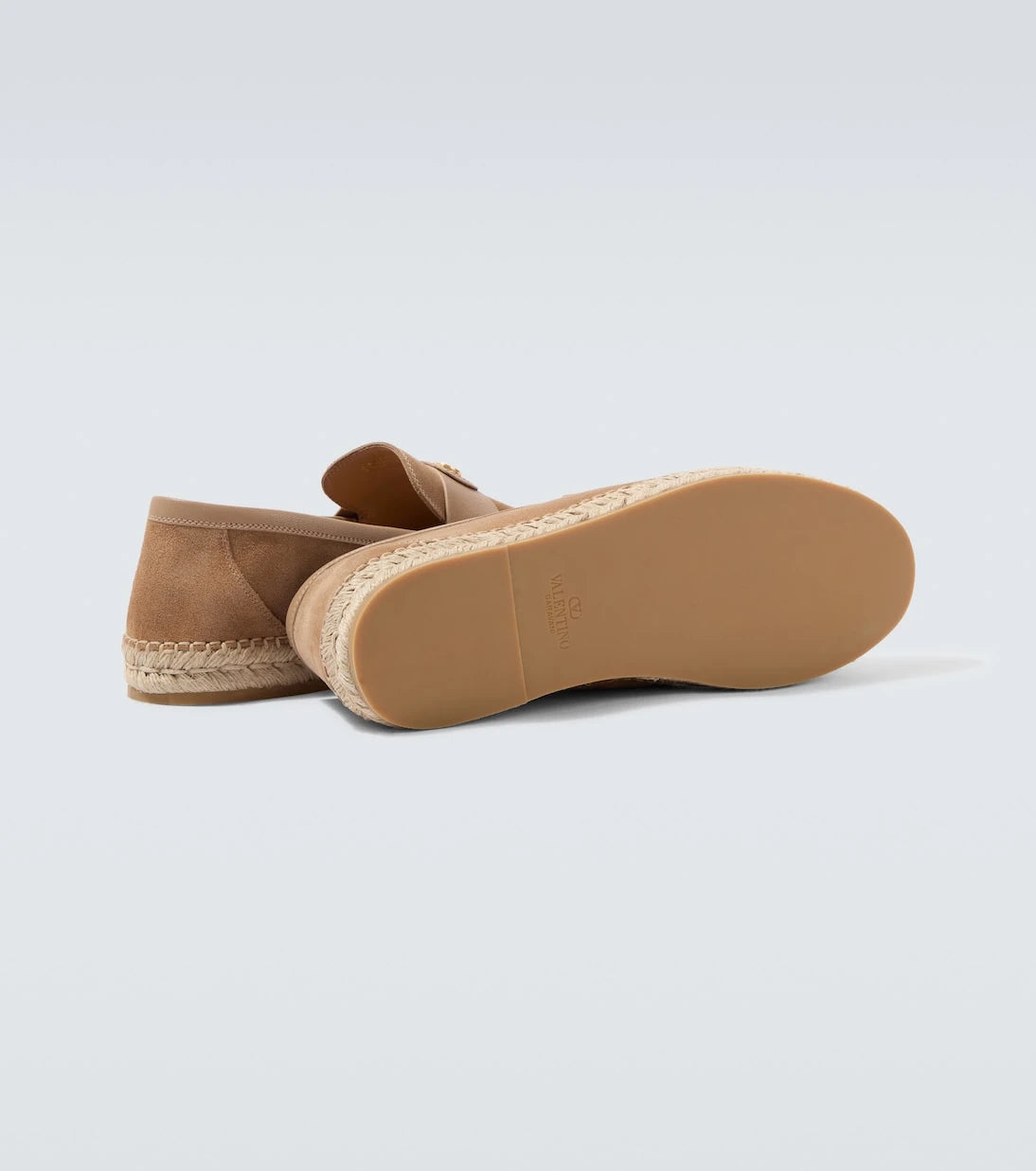 Valentino Garavani - Palm Avenue VLogo suede espadrilles