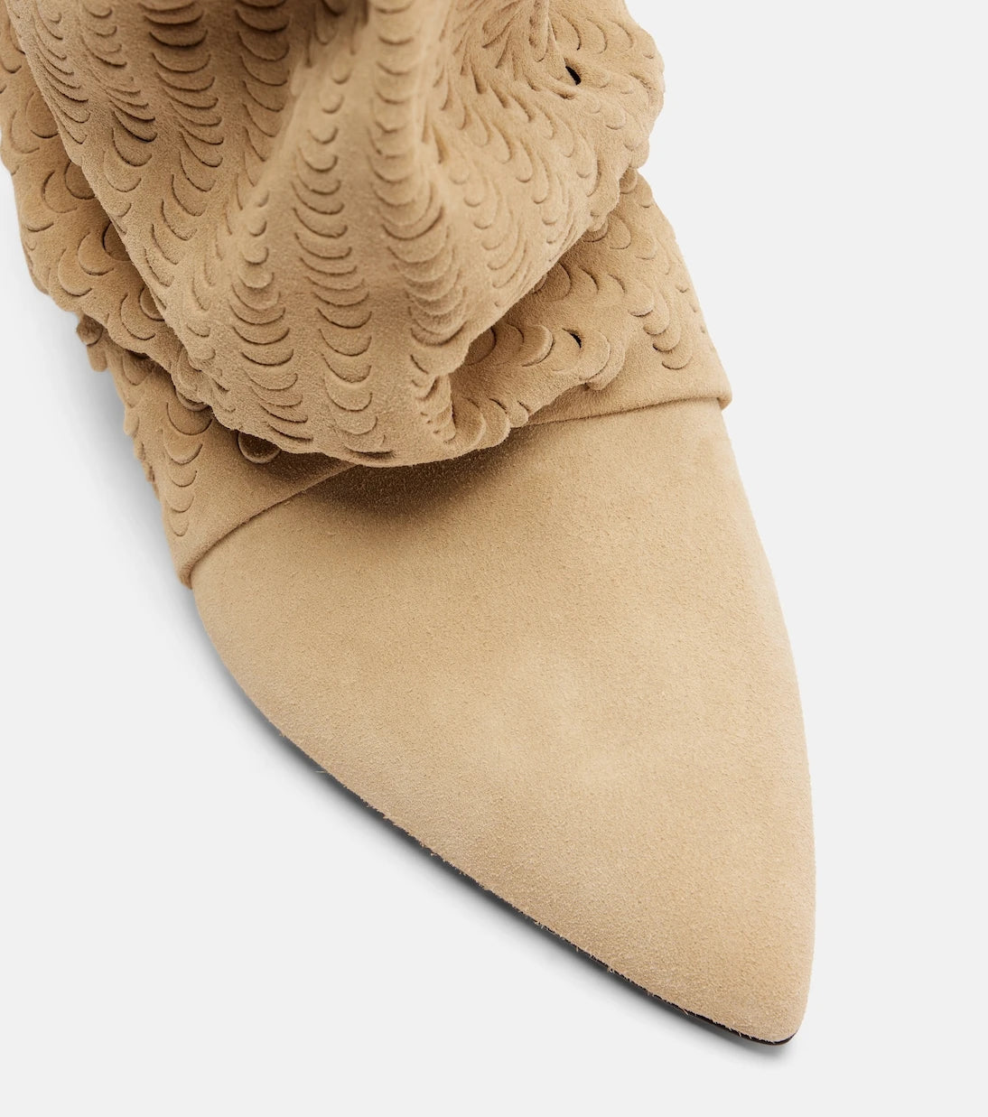 Isabel Marant - Edrik 45 perforated suede ankle boots