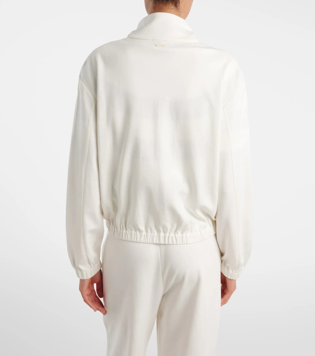 Max Mara - Cotton and silk-blend sweatshirt