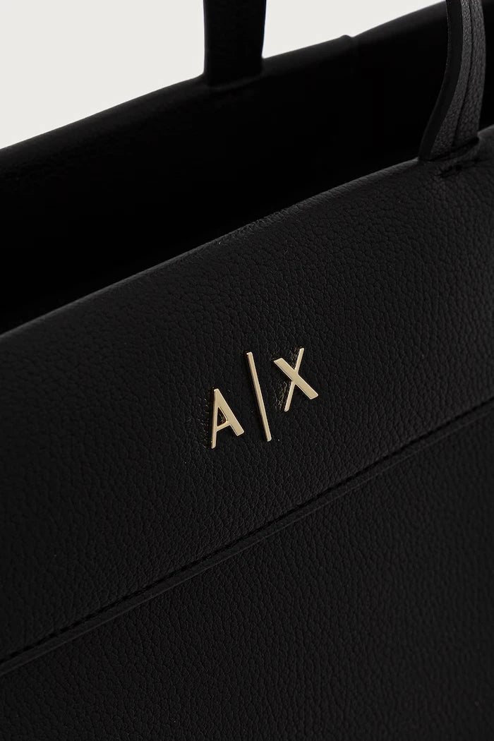 Armani Exchange kadın tote çanta suni deriden