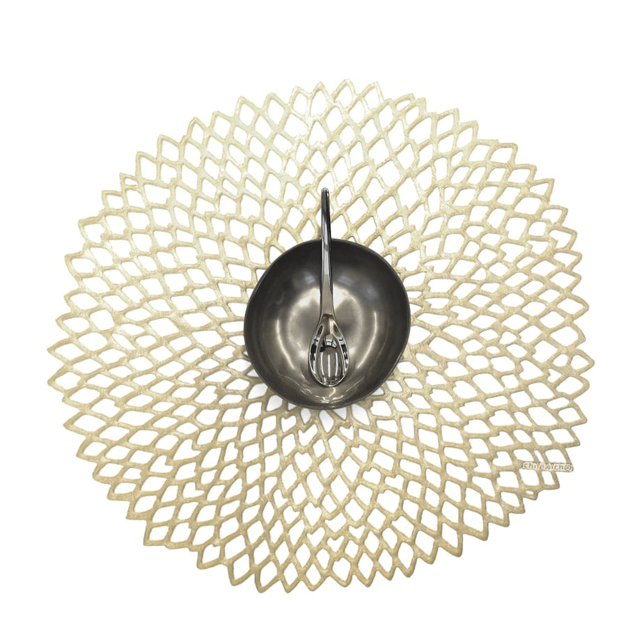 Chilewich Dahlia Round Placemat (38cm)
