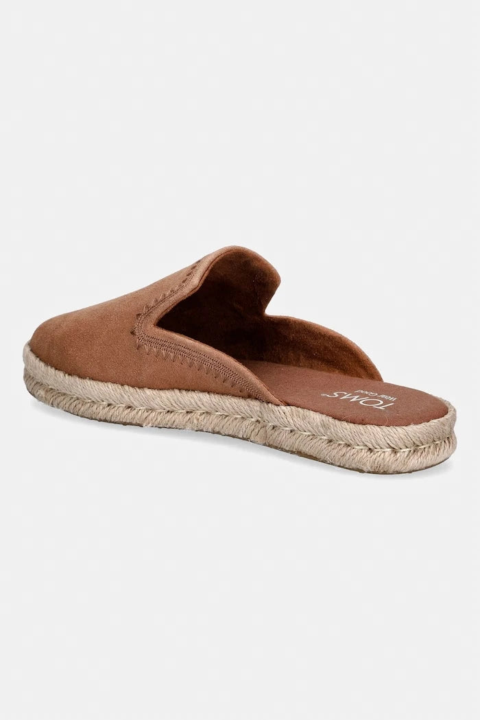 Toms чехли дамски от велур SANTIAGO MULE