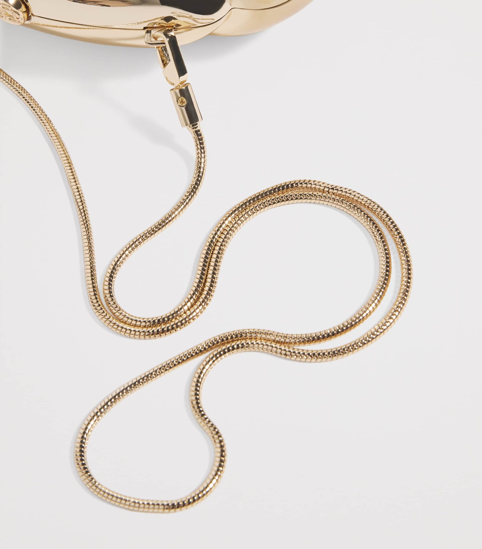 Gold Metallic Ameera Clutch Bag