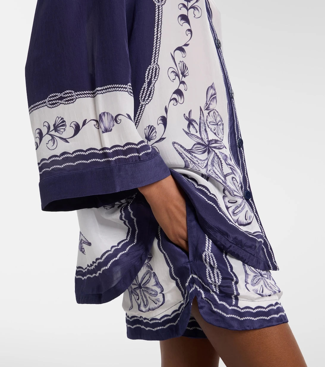 Farm Rio - Coast Scarf floral shirt