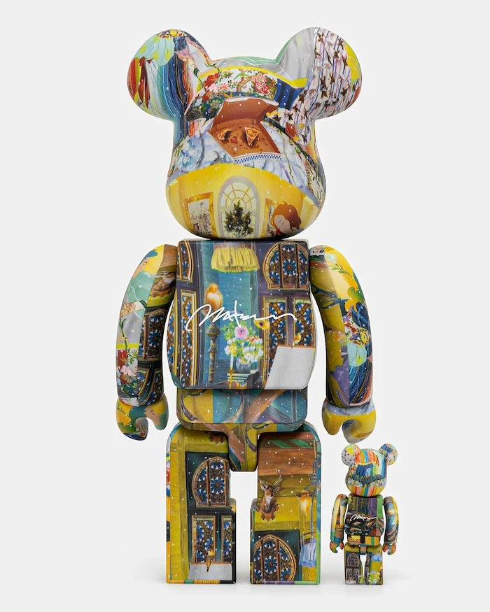 Декоративна фигурка Medicom Toy Be@rbrick Tomokazu Matsuyama 100% & 400%