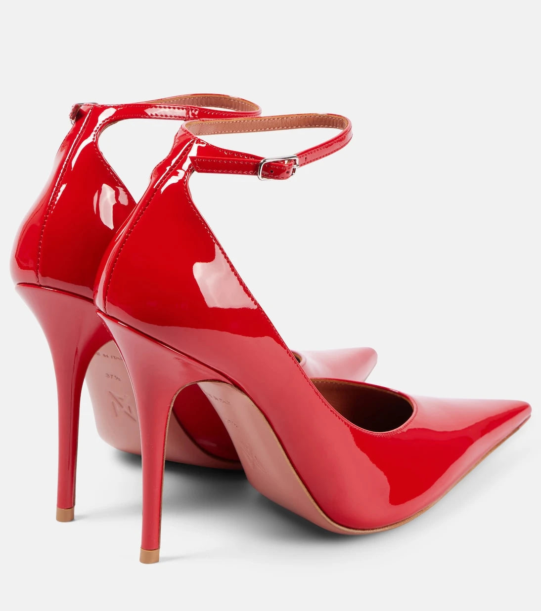 Amina Muaddi - Anok 105 patent leather pumps