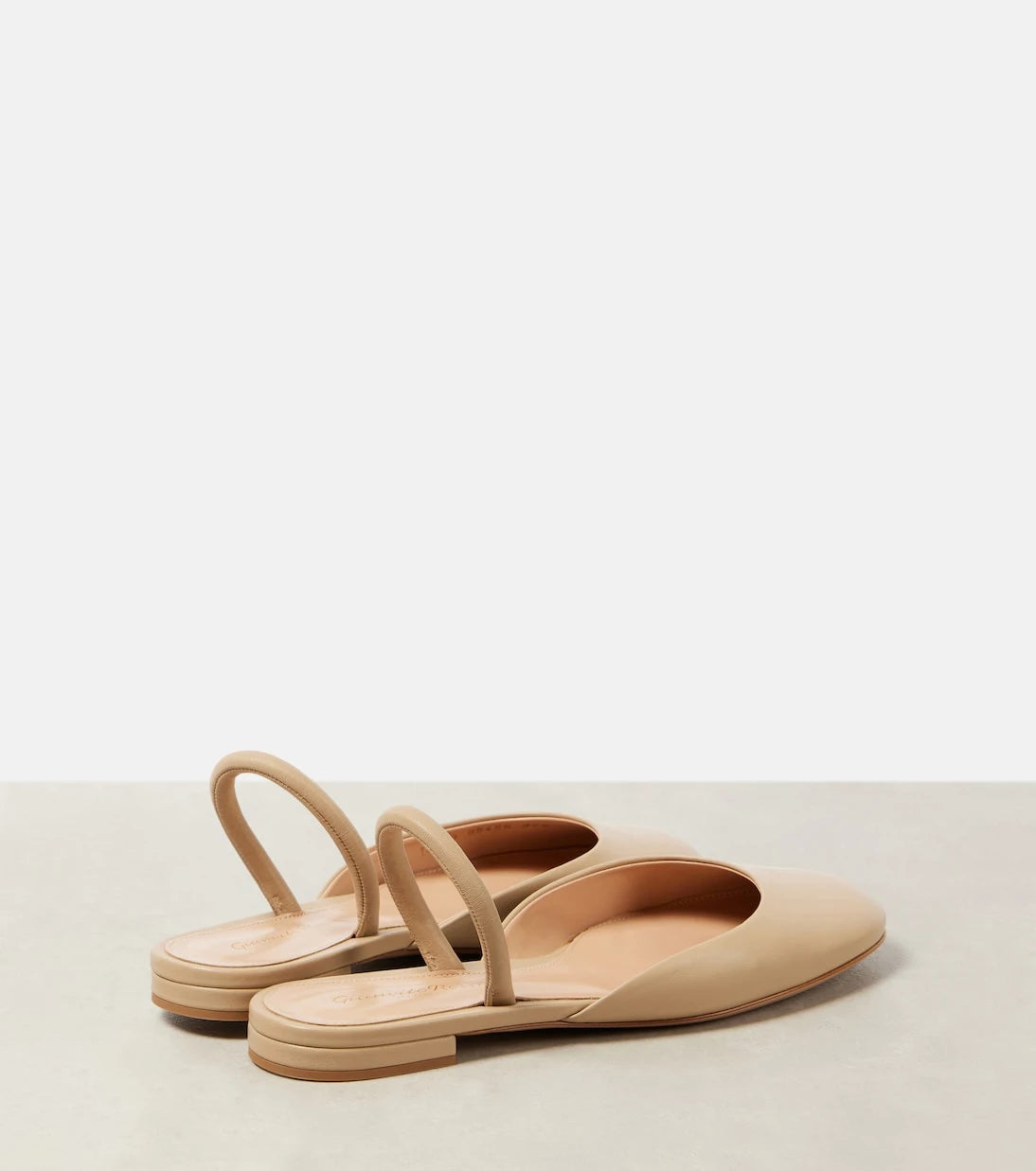 Gianvito Rossi - Leather ballet flats