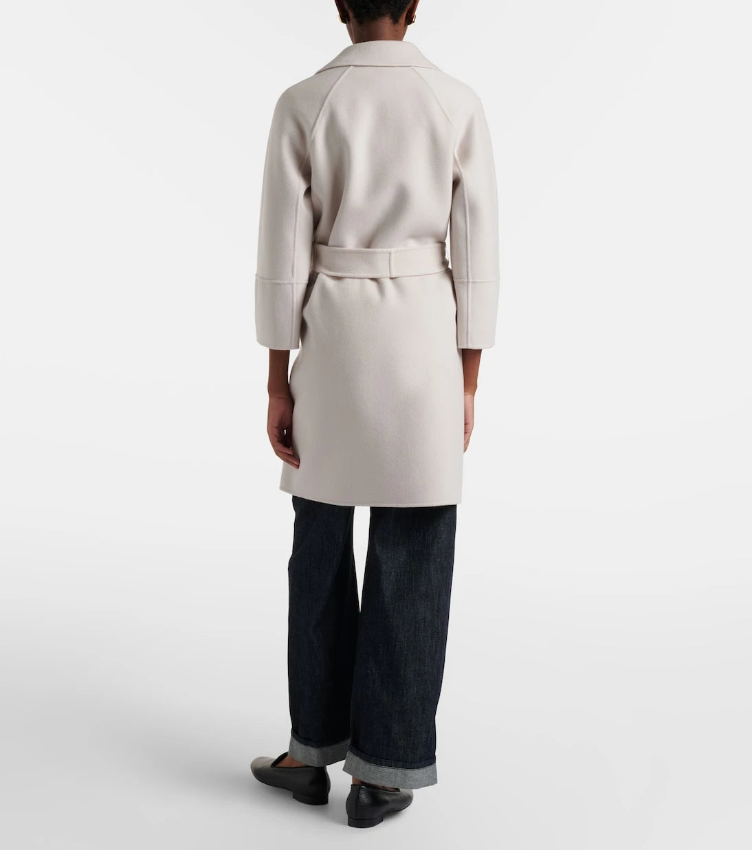 'S Max Mara - Arona virgin wool wrap coat
