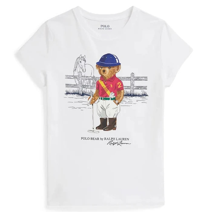 Детска памучна тениска Polo Ralph Lauren