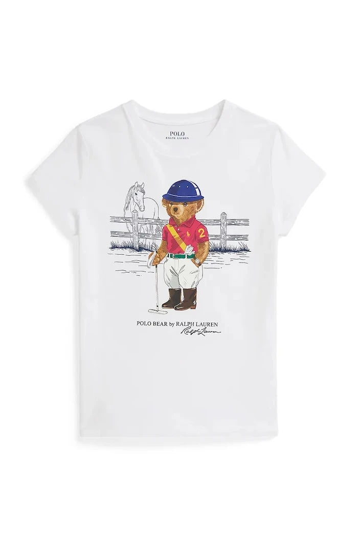 Детска памучна тениска Polo Ralph Lauren