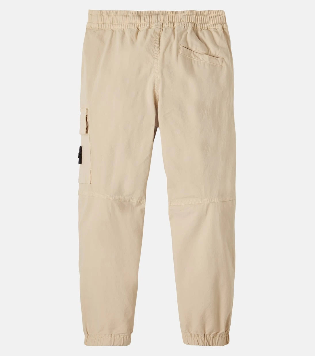 Stone Island Junior - بنطال كارجو من مزيج القطن بشعار البوصلة