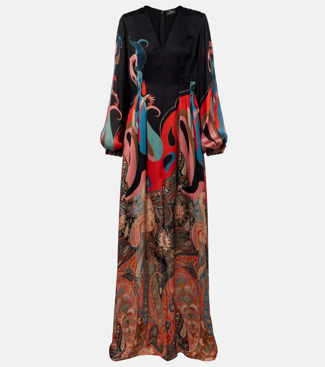 Etro - Paisley silk gown