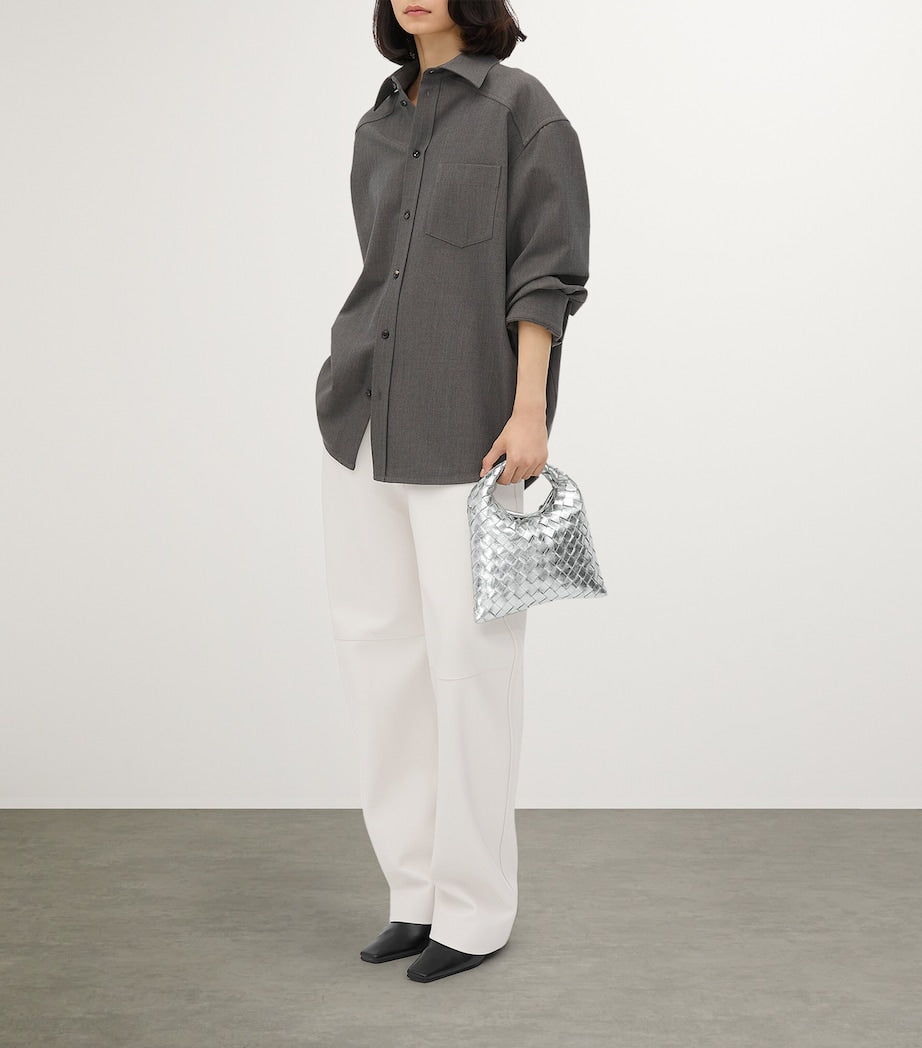 Mini Lambskin Hop Top-Handle Bag