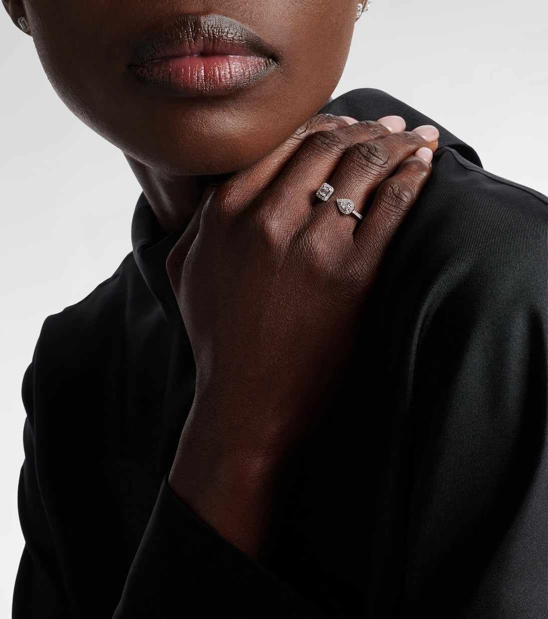 Messika - My Twin 18kt white gold ring with diamonds