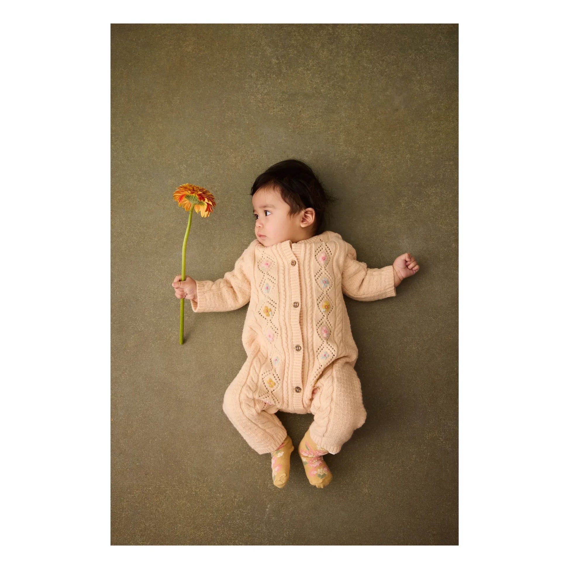Louise Misha - Idrina Wool jumpsuit | Pale Pink