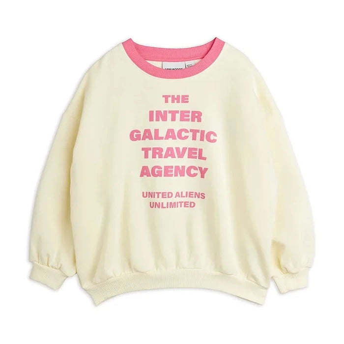 Mini Rodini çocuklar için pamuklu sweatshirt Travel agency