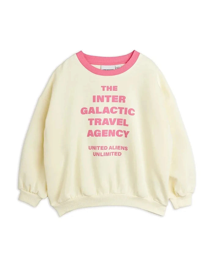 Mini Rodini çocuklar için pamuklu sweatshirt Travel agency