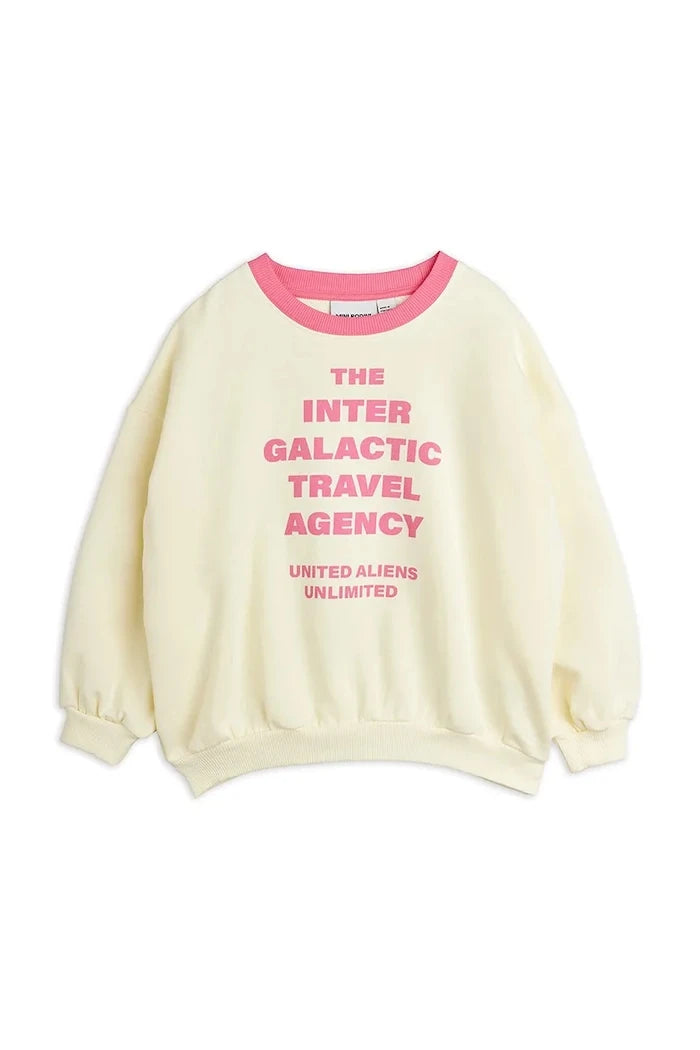 Mini Rodini çocuklar için pamuklu sweatshirt Travel agency