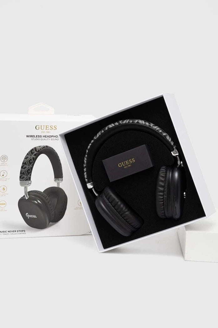 Безжични слушалки Guess Bluetooth Gcube Metallic Script Logo