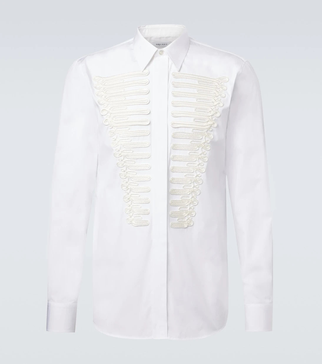 McQueen - Cotton poplin shirt