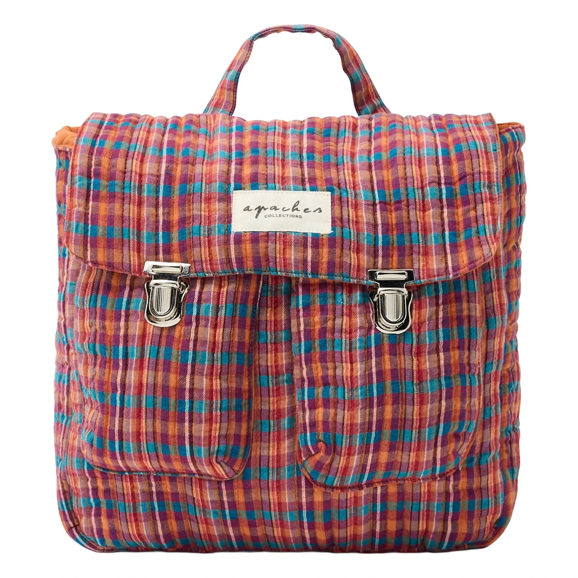 Apaches - Suji Carreaux Backpack | Blue