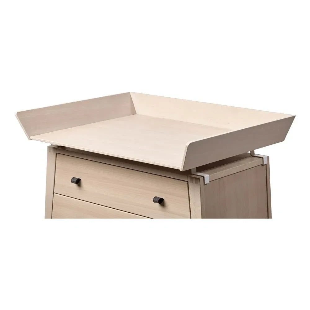Leander - Linea Beech Wood Changing Table Topper | Beech