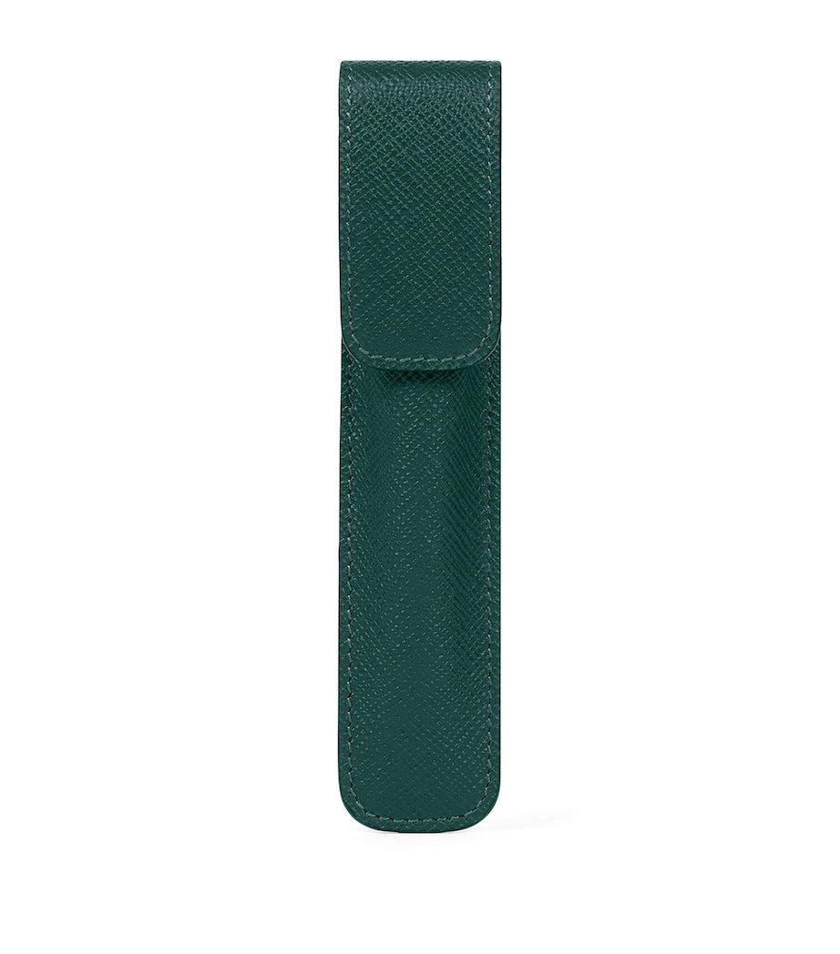 Smythson Leather Pen Sleeve