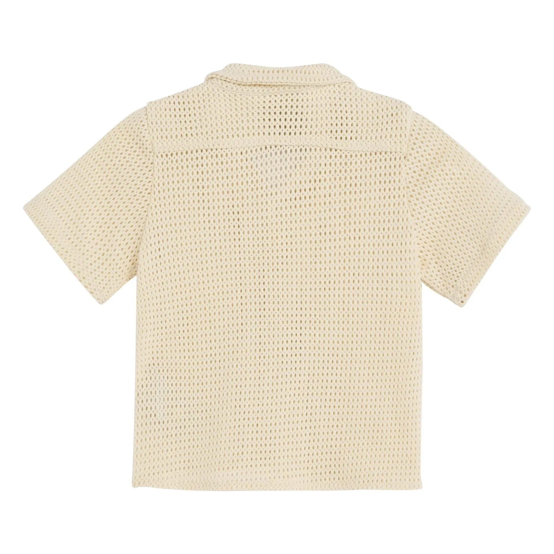 OAS - Nicaro Crochet shirt | Ecru