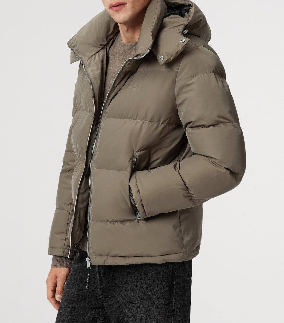 Brown Ramskull Marlo Puffer Jacket