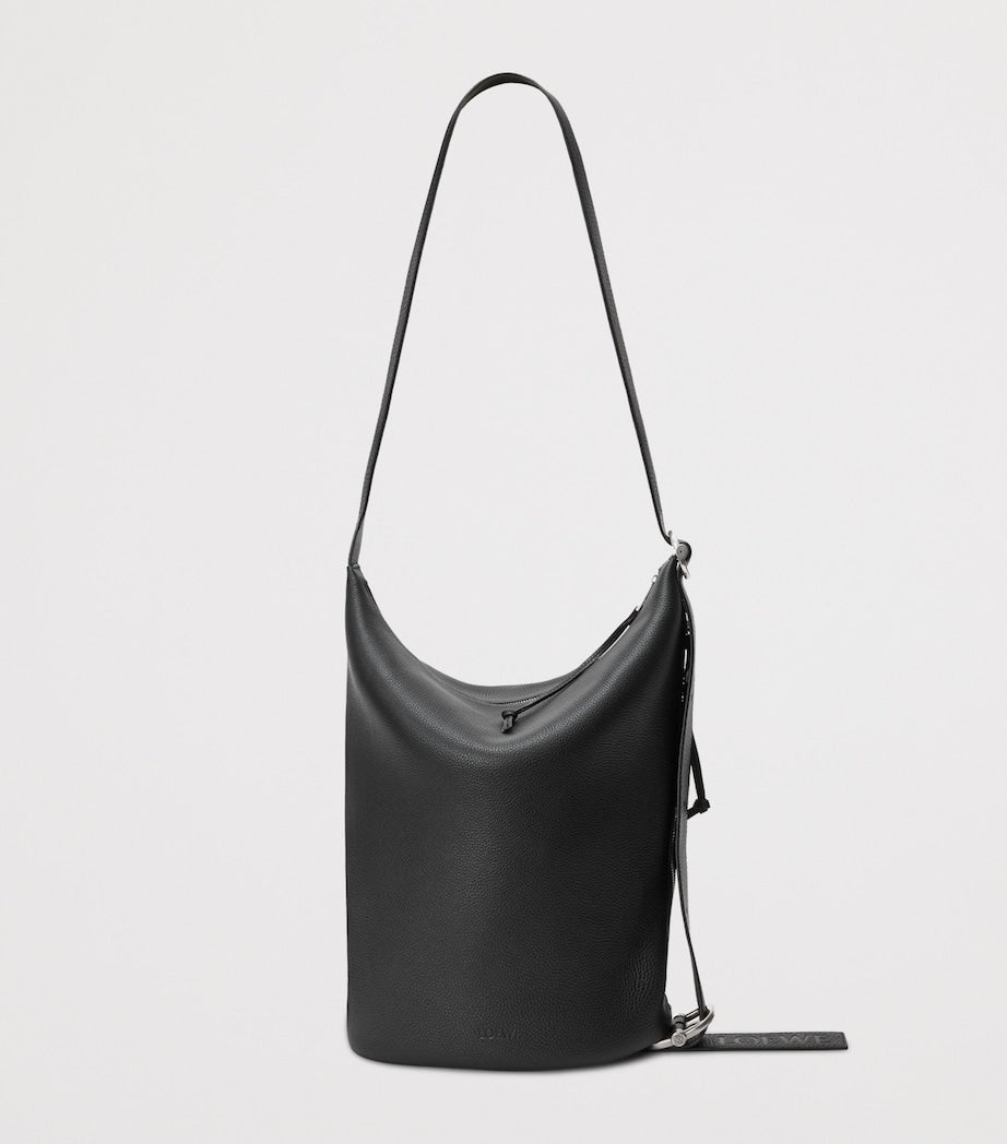 LOEWE Medium Leather Loop Bucket Bag