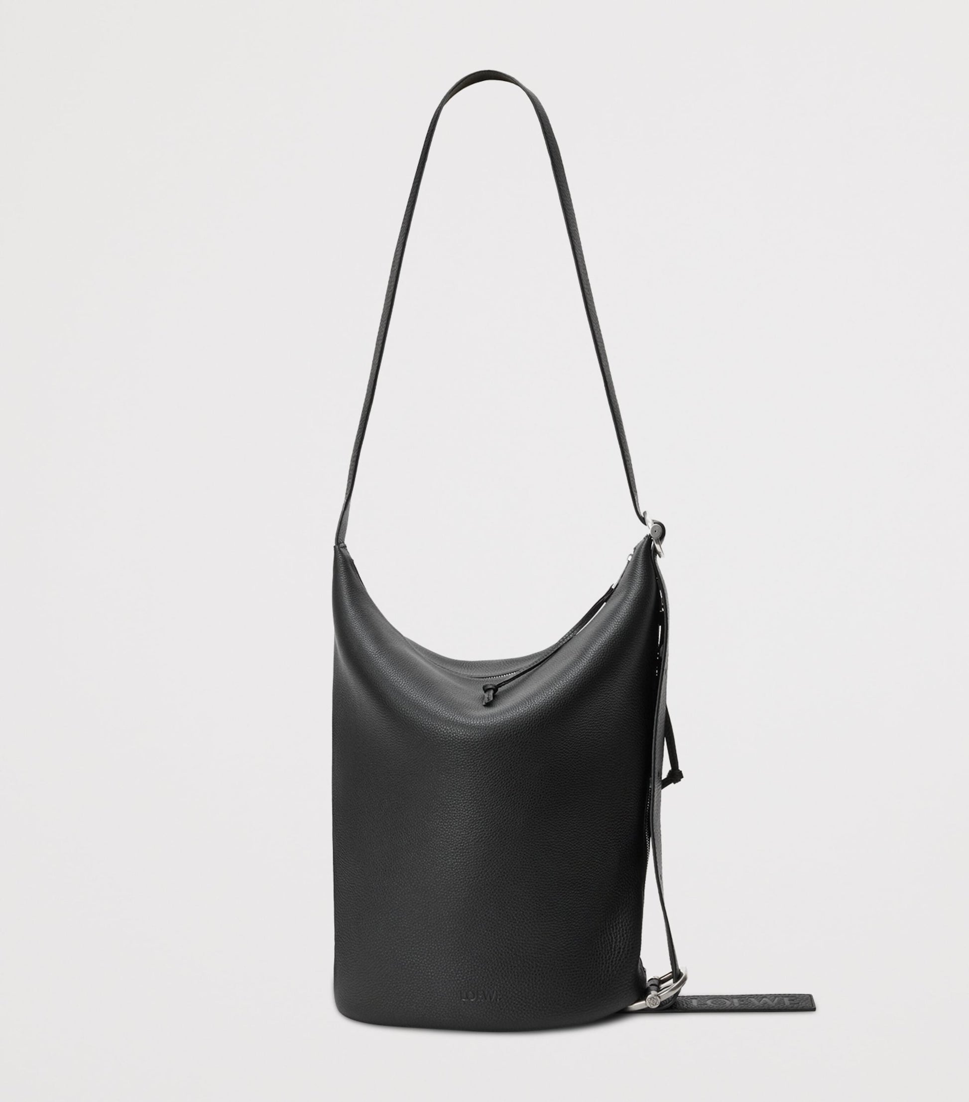 LOEWE Medium Leather Loop Bucket Bag