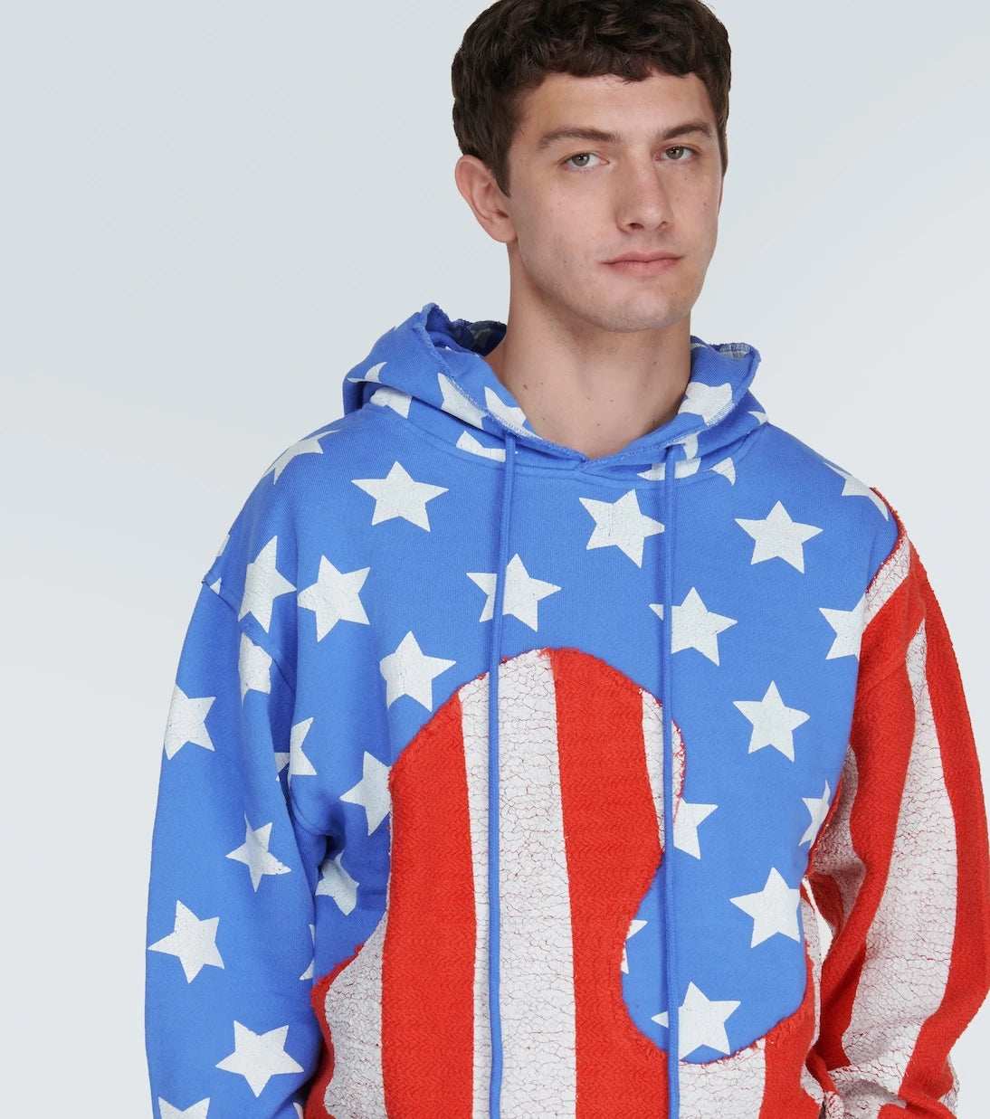 ERL - Stars and Stripes cotton hoodie