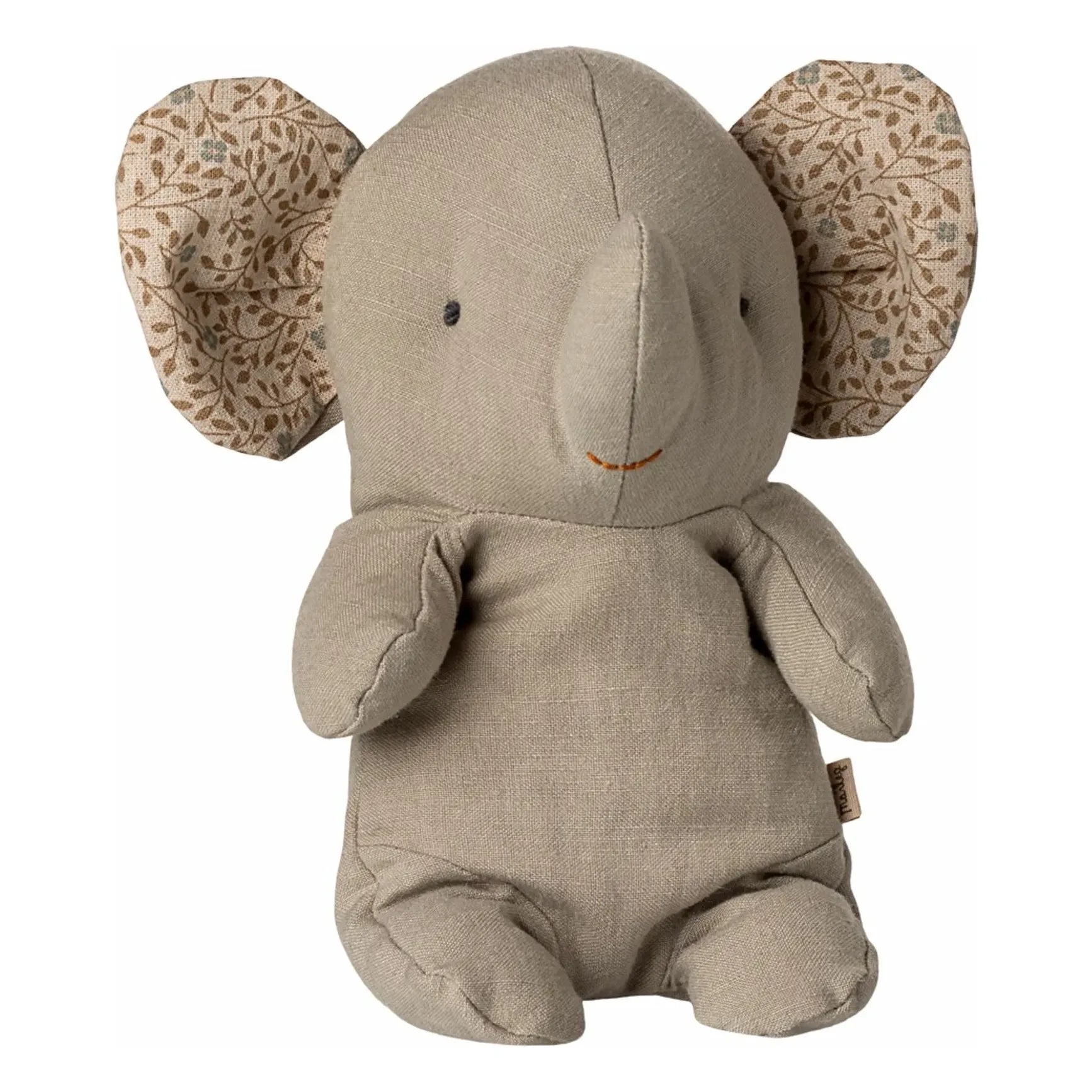 Maileg - Elephant plush | Light grey
