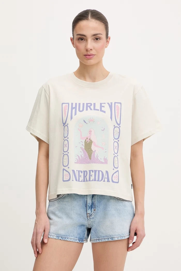 Hurley Kadın Pamuklu Tişört