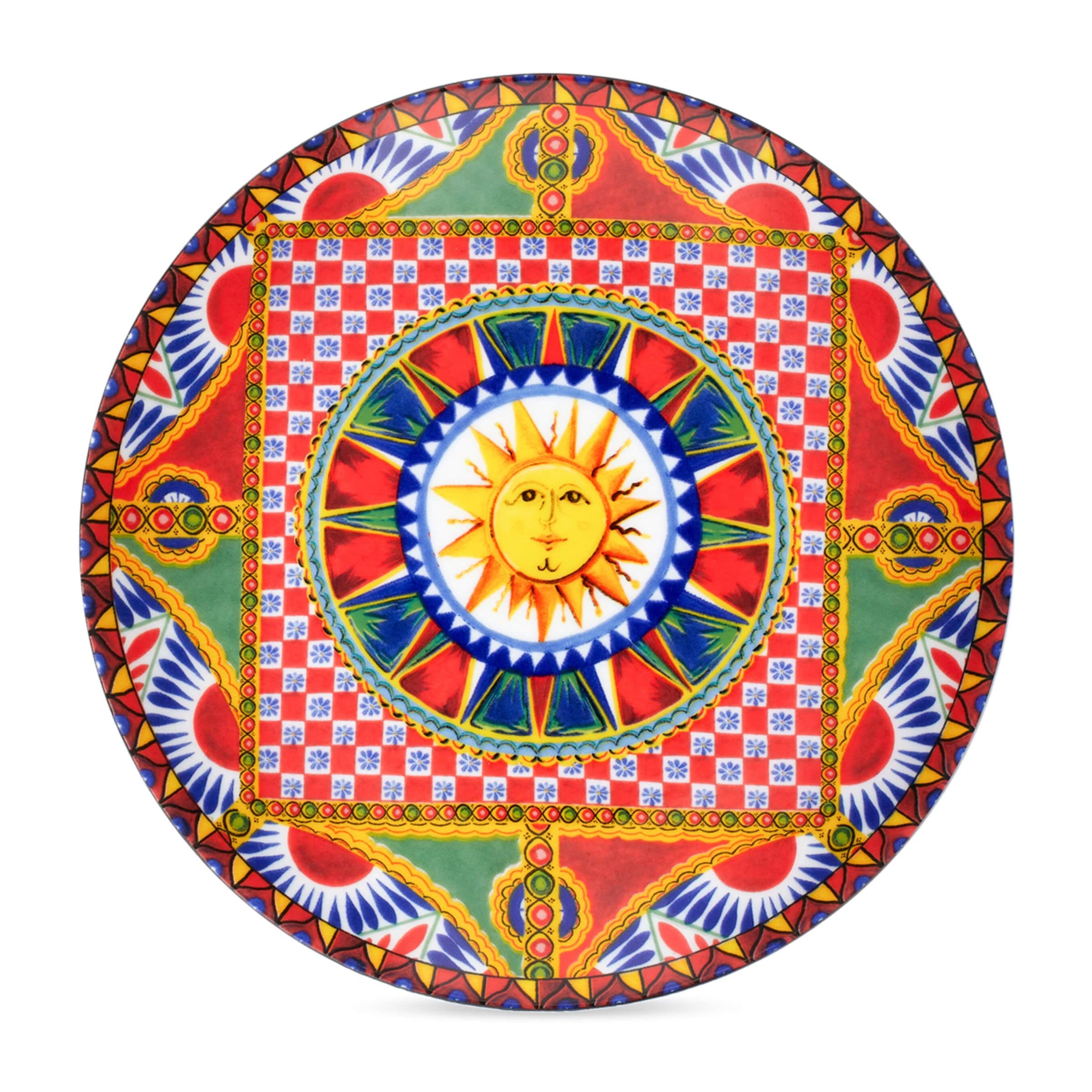 Dolce & Gabbana Casa Set of 2 Carretto Plates (19cm)