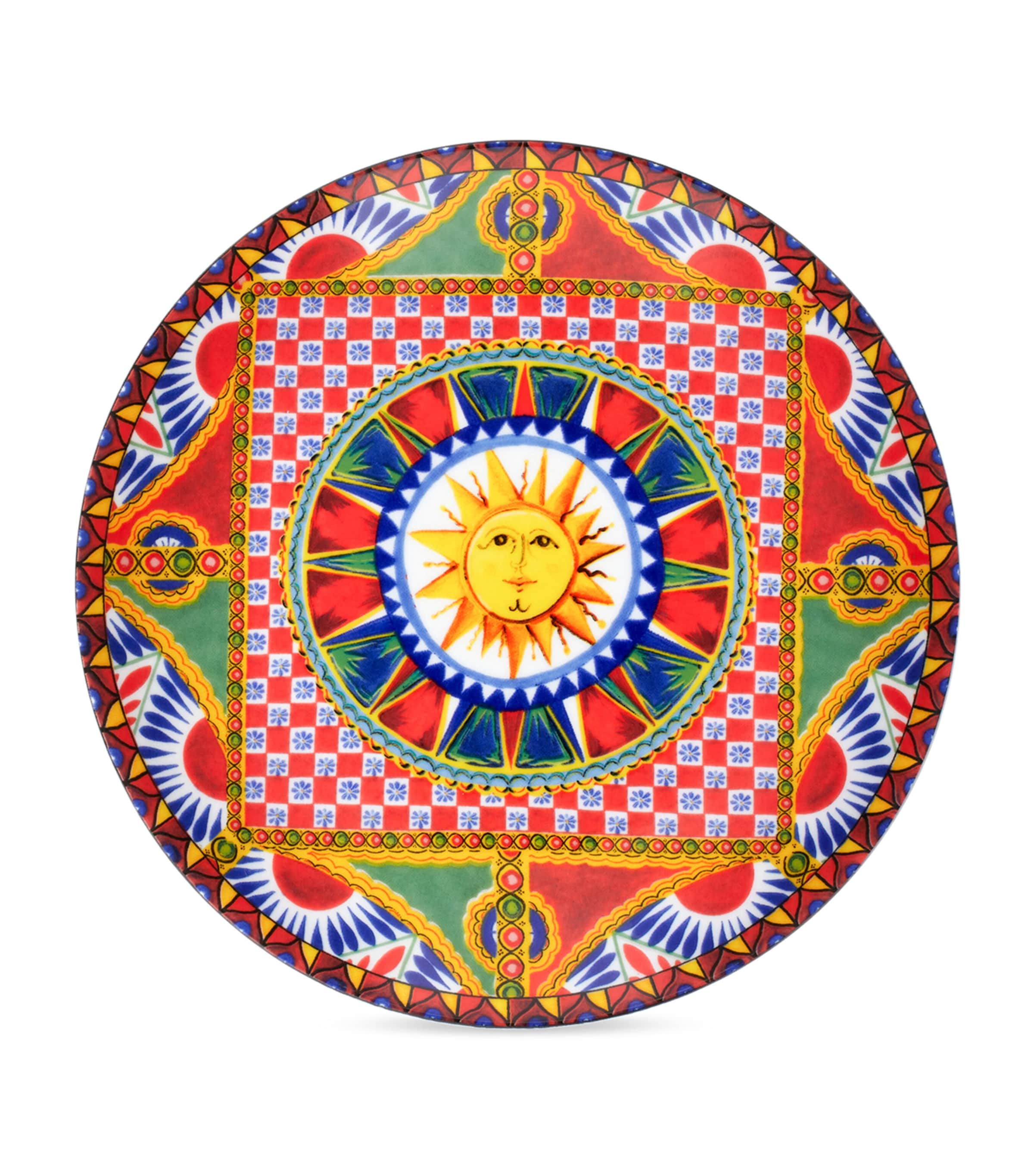 Dolce & Gabbana Casa Set of 2 Carretto Plates (19cm)