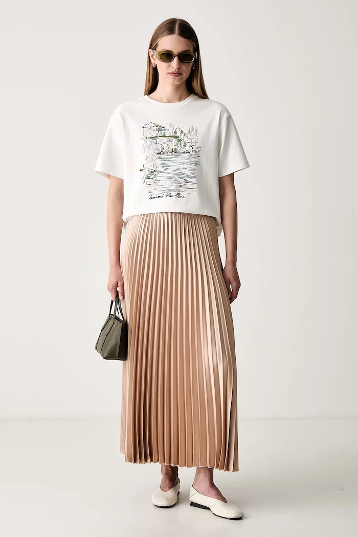 Weekend Max Mara тениска дамска от памук WKDSALA