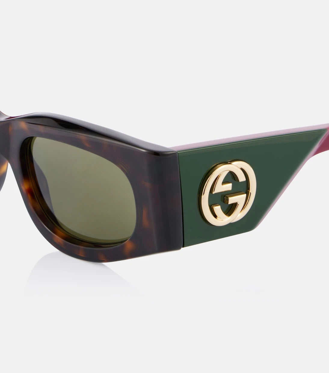 Gucci - Interlocking G rectangular sunglasses