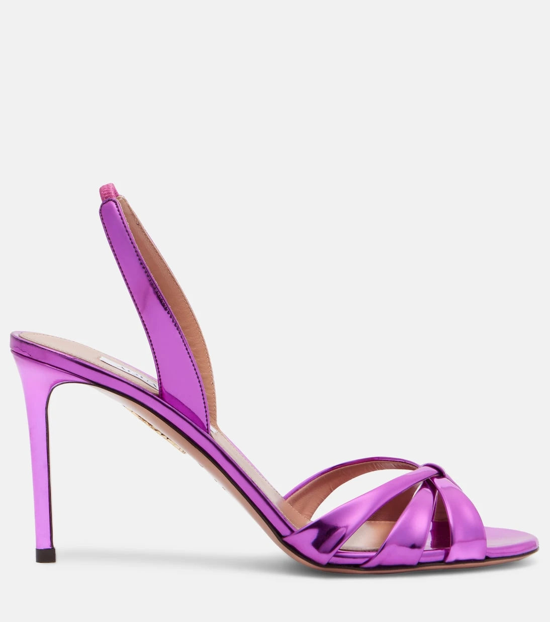 Aquazzura - صندل تاتي 85 بحزام خلفي