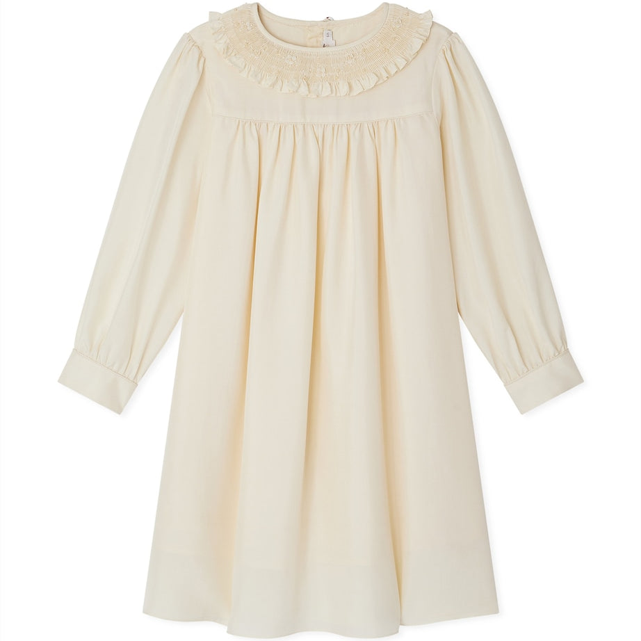 Ivory Silk Janine Dress (4-14 Years)