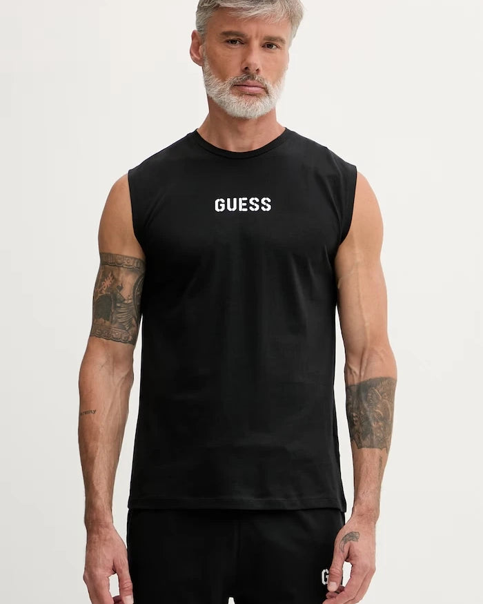 Guess пижама от две части мъжка от памук MALCOLM