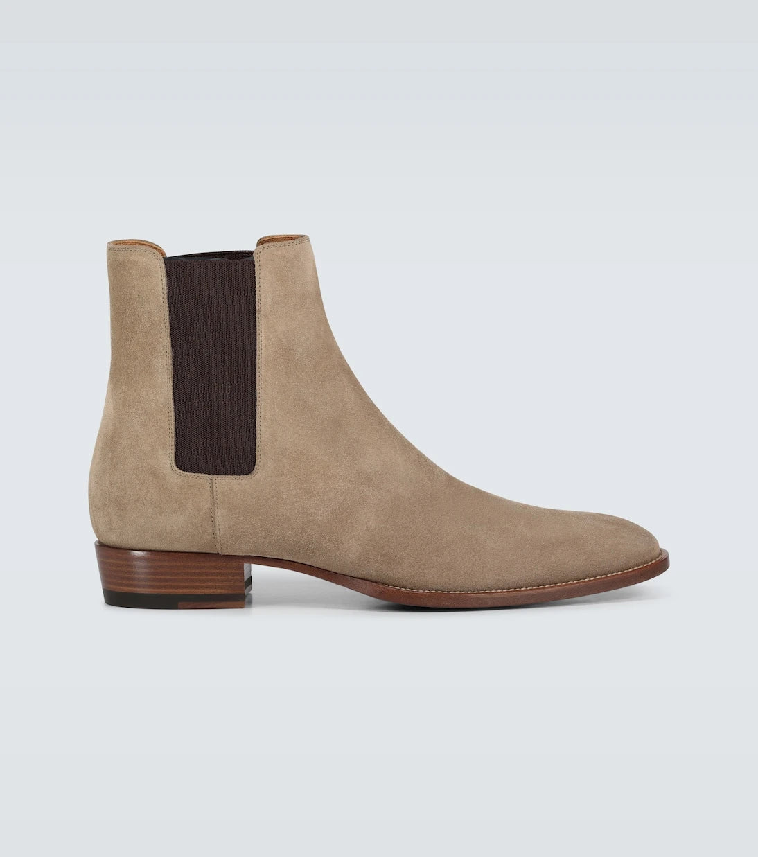 Saint Laurent - Wyatt suede Chelsea boots