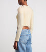 Yellow Lauren Cropped Cardigan