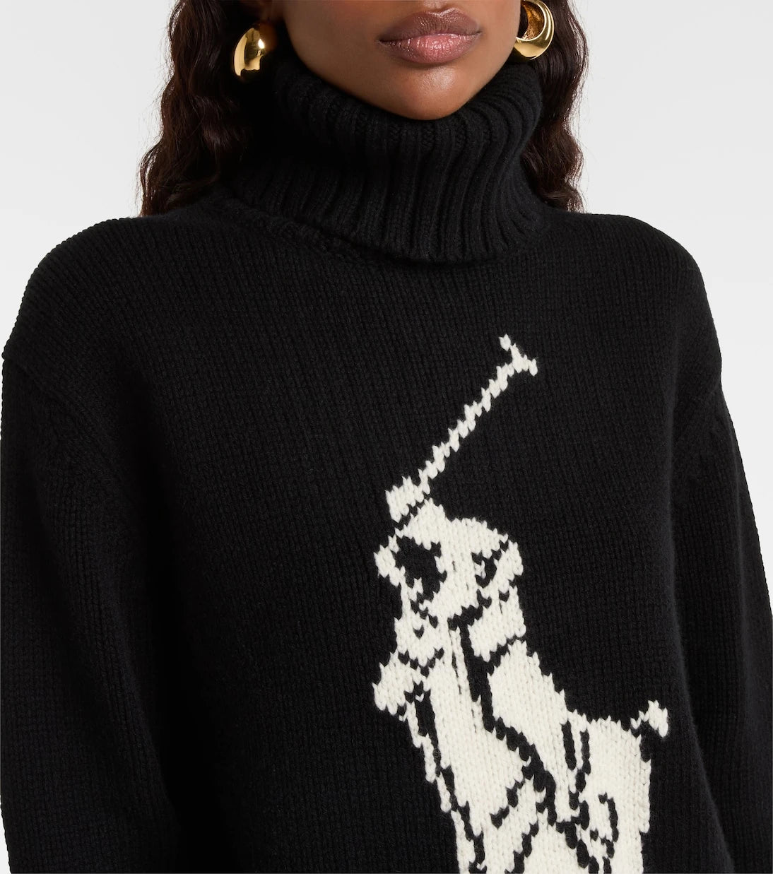 Polo Ralph Lauren - Logo wool turtleneck sweater