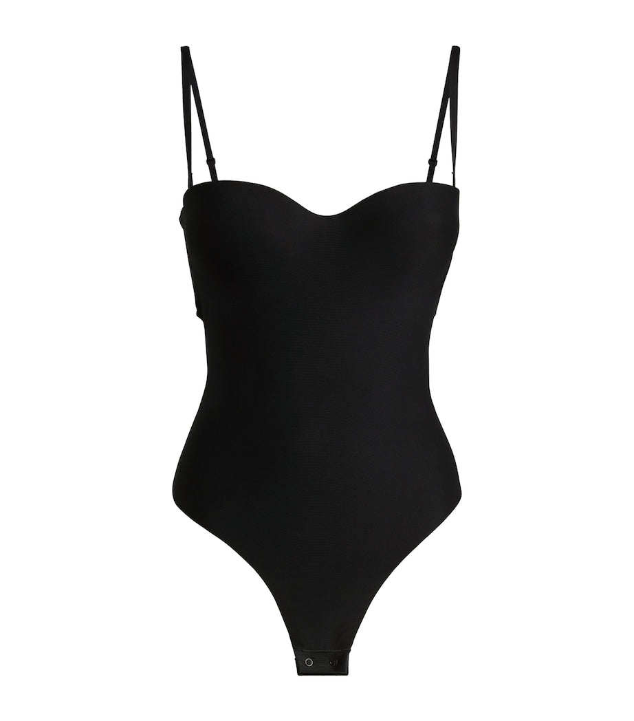 Moulded Underwire Thong Bodysuit ONYX