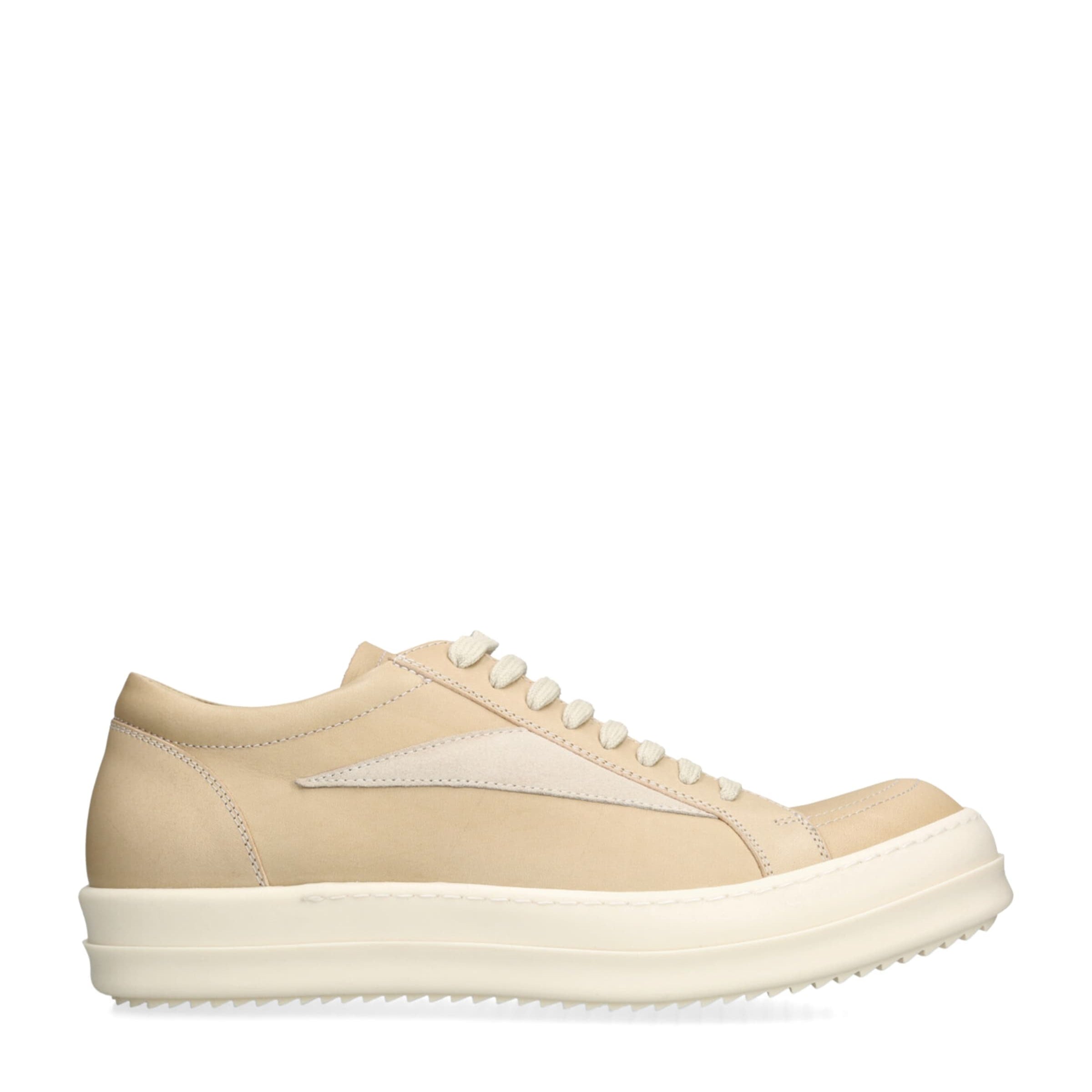 Leather Vintage Low-Top Sneakers