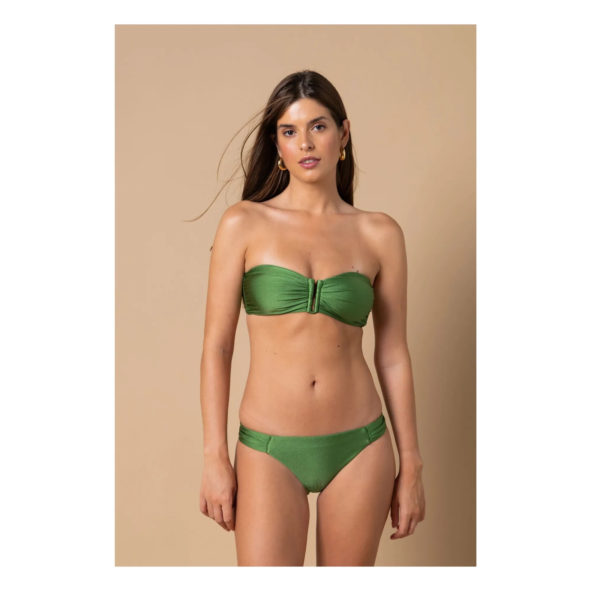 Alma Deia - Blake Bandeau Top | Meadow Green