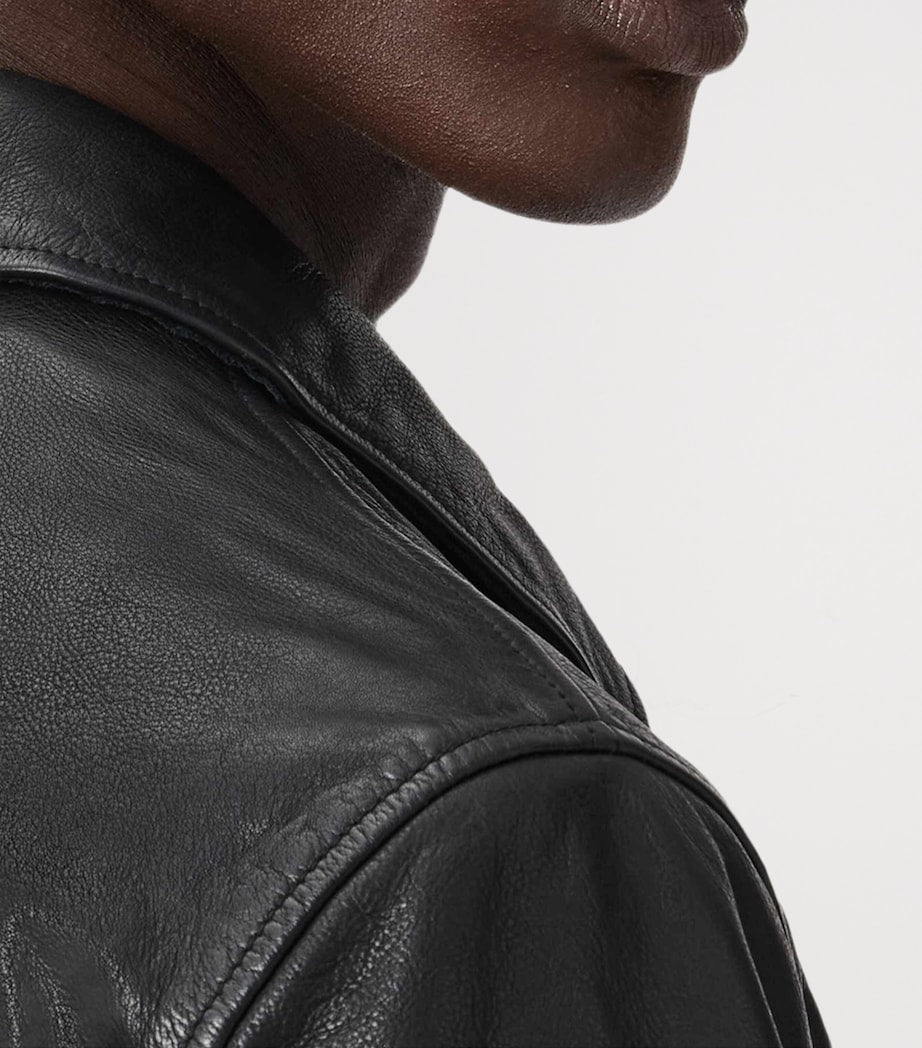 Black Nates Leather Jacket